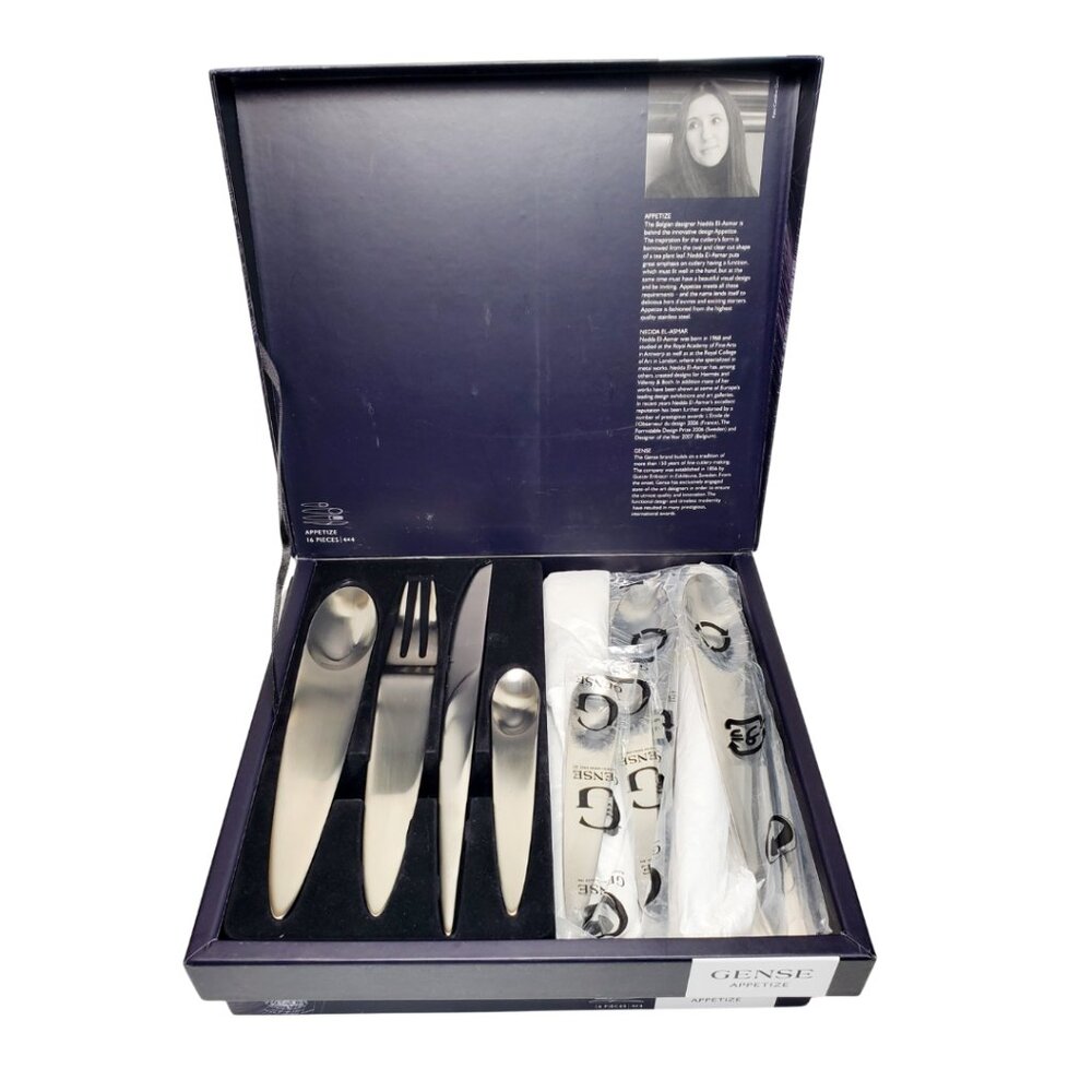Scandinavian Designer Flatware Gense Appetize by Nedda El-Asmar -  Award Winning